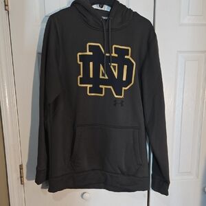 Under ArmourbNotre Dame Fleece Lined Hoodie  M